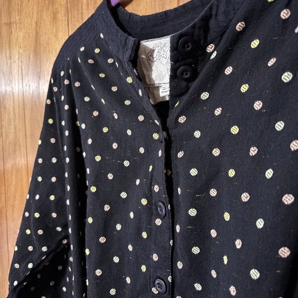 Ace & Jig Grace Dress in Black Dot